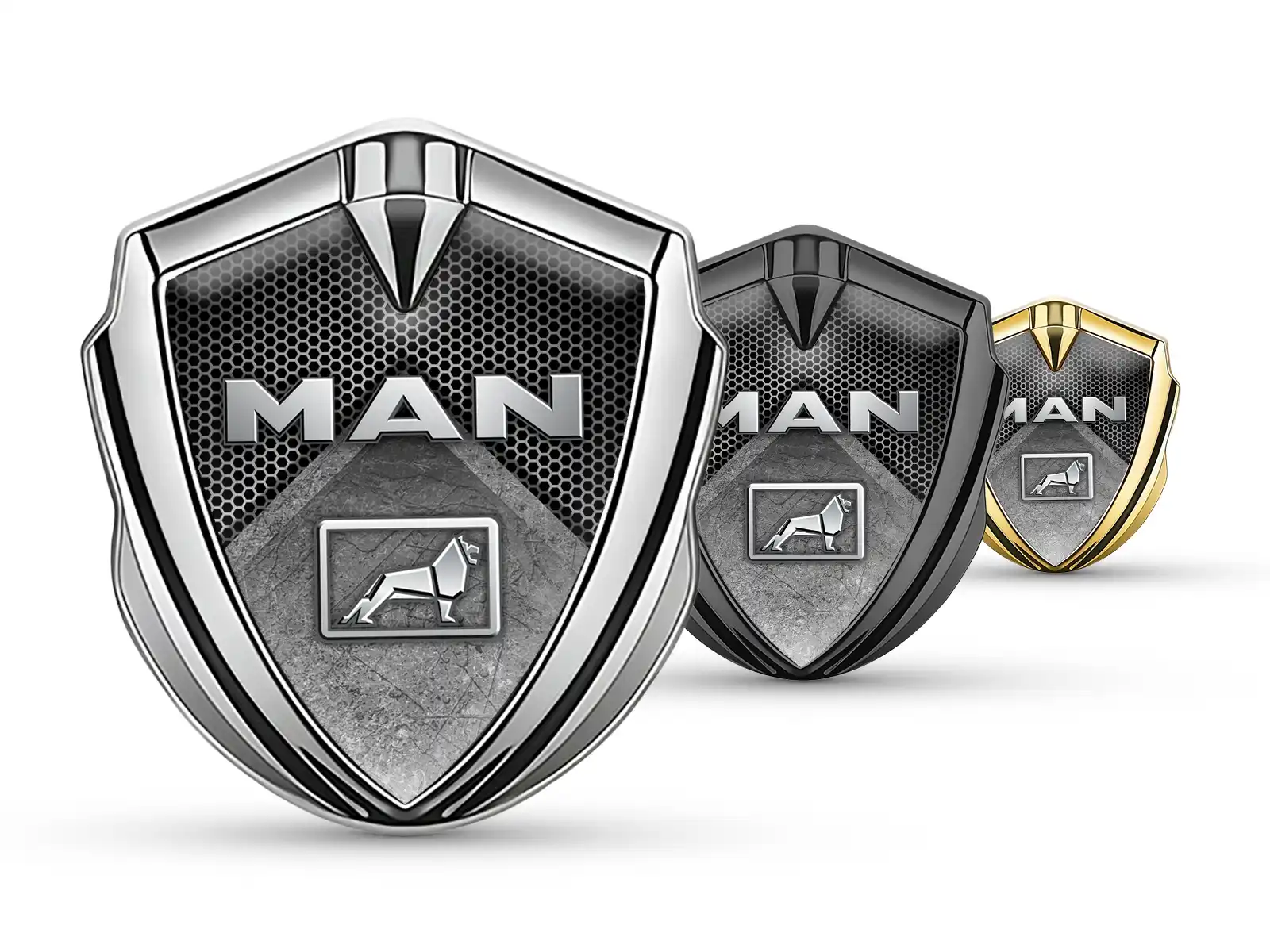 MAN Emblema Guardabarros Insignia Experto Concepto Robusto
